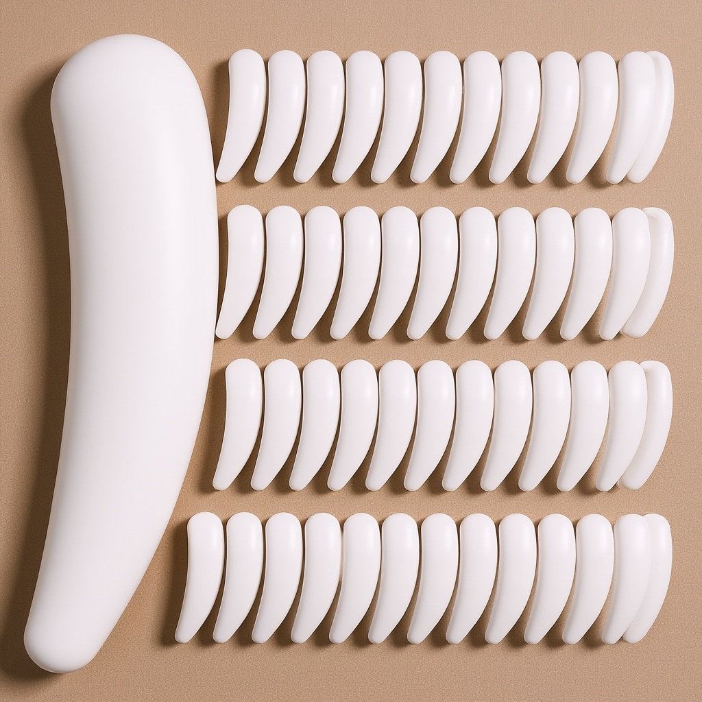 Beauty Makeup Vanity - 50Pcs 주걱 스푼 페이셜 스킨케어 크림