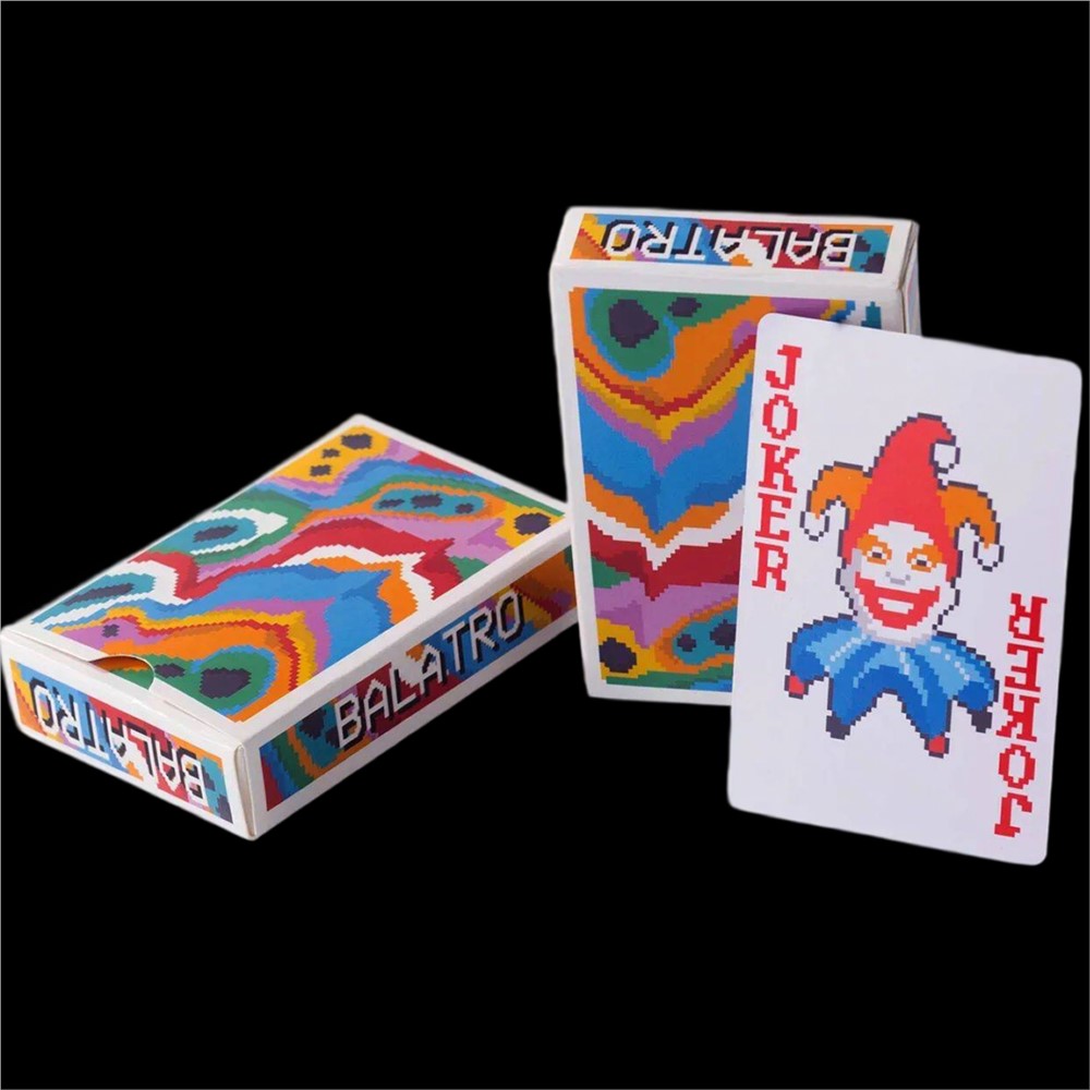 Beauty Makeup Kit For Kids - 만화 클래식 발라트로 조커 포커 카드