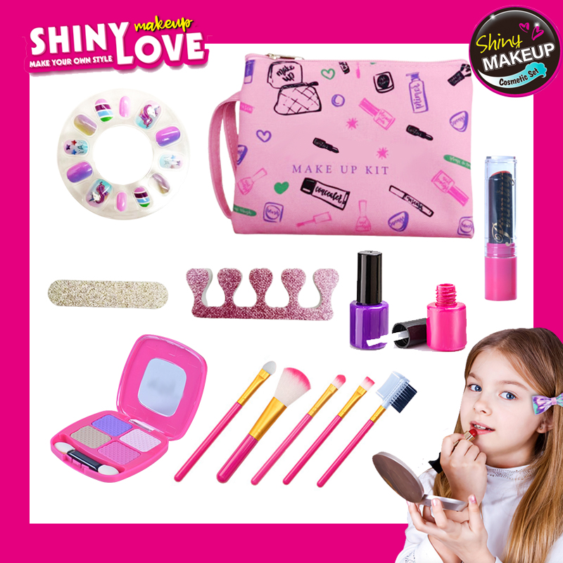 Beauty Makeup Games - 화장품 가방이있는 소녀를위한 메이크업 키트 장난감