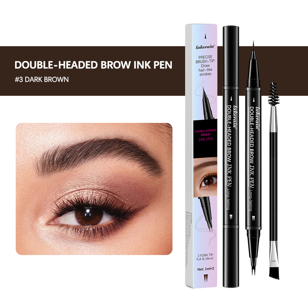 Beauty Makeup Background - 2 in 1 방수 눈썹 연필,