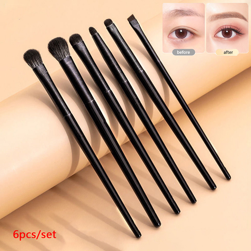 Beauty Makeup Background - ● 6PCS 아이 메이크업 브러쉬 세트