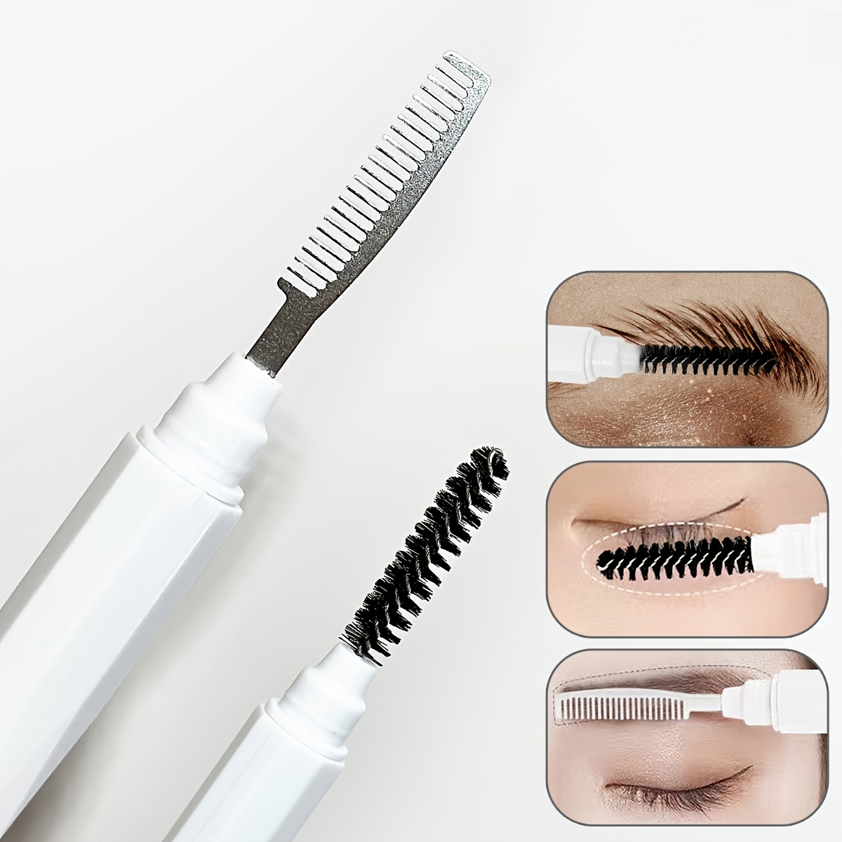 Beauty - Makeup - Eyes - 양면 눈썹 및 속눈썹 빗 스파이럴