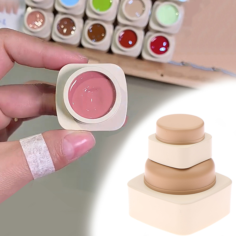 Beauty Makeup Vanity - 5/20g 빈 플라스틱 네일아트 화장품 사각