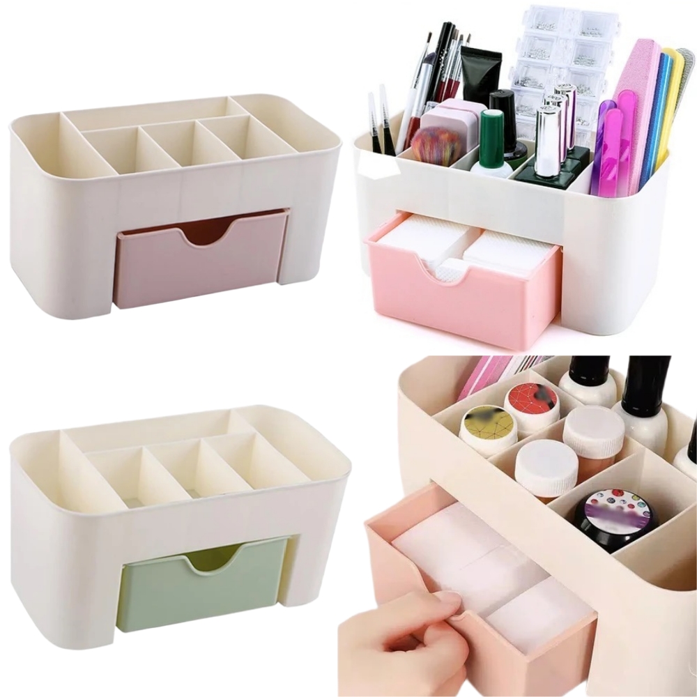 Beauty Makeup Vanity - 네일 아트 주최자 데스크탑 서랍 화장품