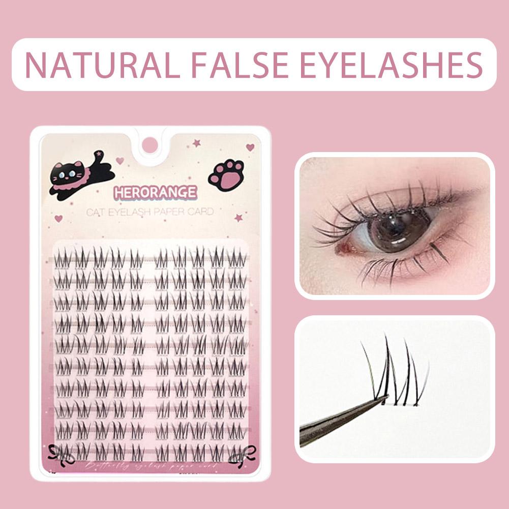 Your Beauty Makeup - 가짜 속눈썹 자연스럽고 오래 지속되는 클러스터는