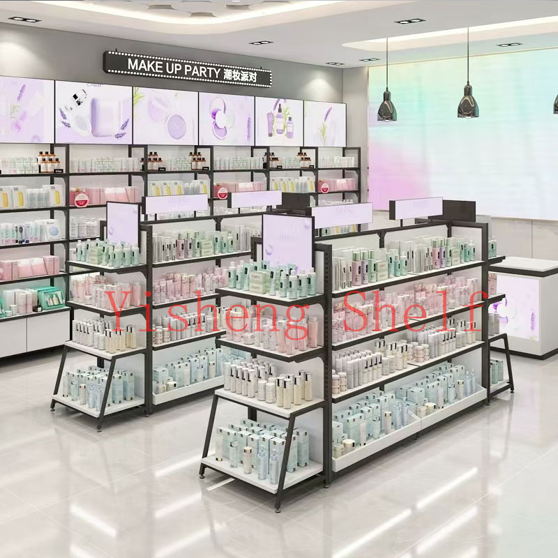 맞춤형 신규 디자인 헤비 듀티 메탈릭 슈퍼마켓 화장품  - Beauty Makeup Design 리뷰 및 가격