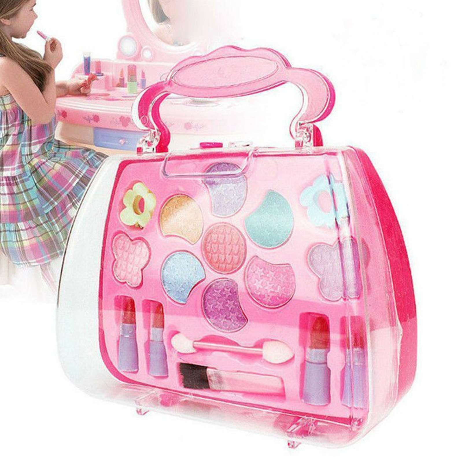 여아용 화장품 장난감 세트, 화장품 케이스 포함, 어린 - Beauty Makeup Kit For Kids 리뷰 및 가격