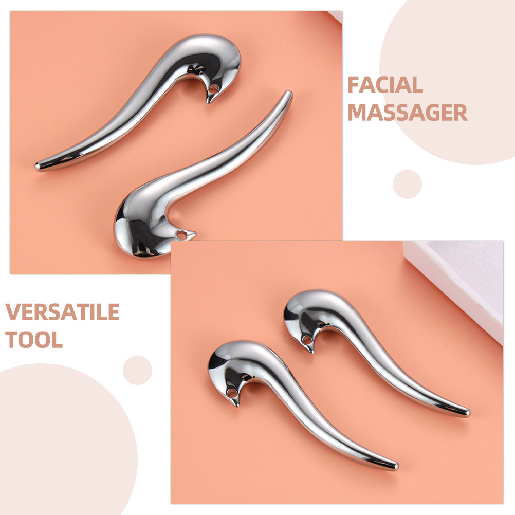 얼굴 마사지 도구 아연 합금 눈 마사지 스틱 지압점 자 - Face Massager 리뷰 및 가격