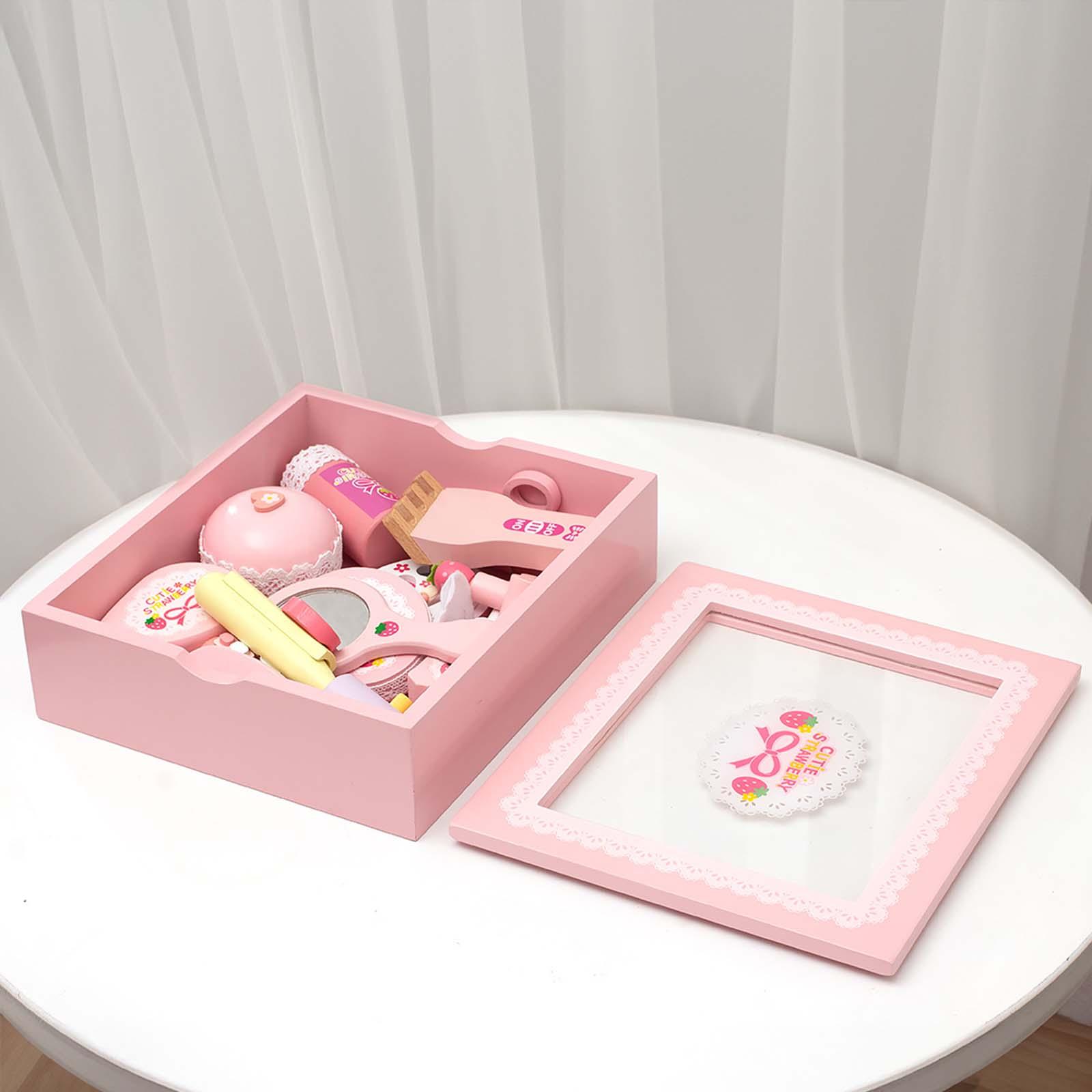 나무로 만든 화장 놀이 세트 여자아이들을 위한 학습 장 - Beauty Makeup Games 리뷰 및 가격