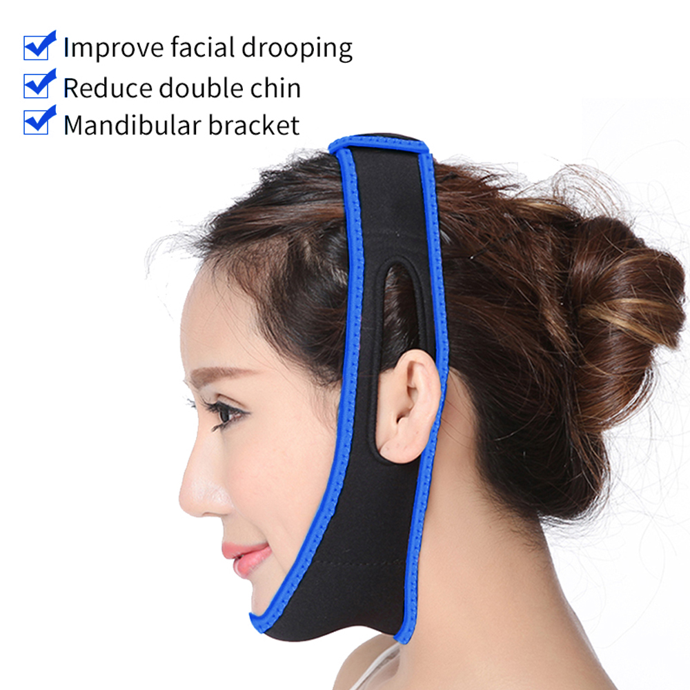 재사용 가능한 V라인 페이스 쉐이퍼 얼굴 슬리밍 밴드  - Face Massager 리뷰 및 가격