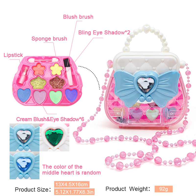 어린이 드레스업 장난감 세트: 메이크업 키트, 리본 핸 - Beauty Makeup Kit For Kids 리뷰 및 가격