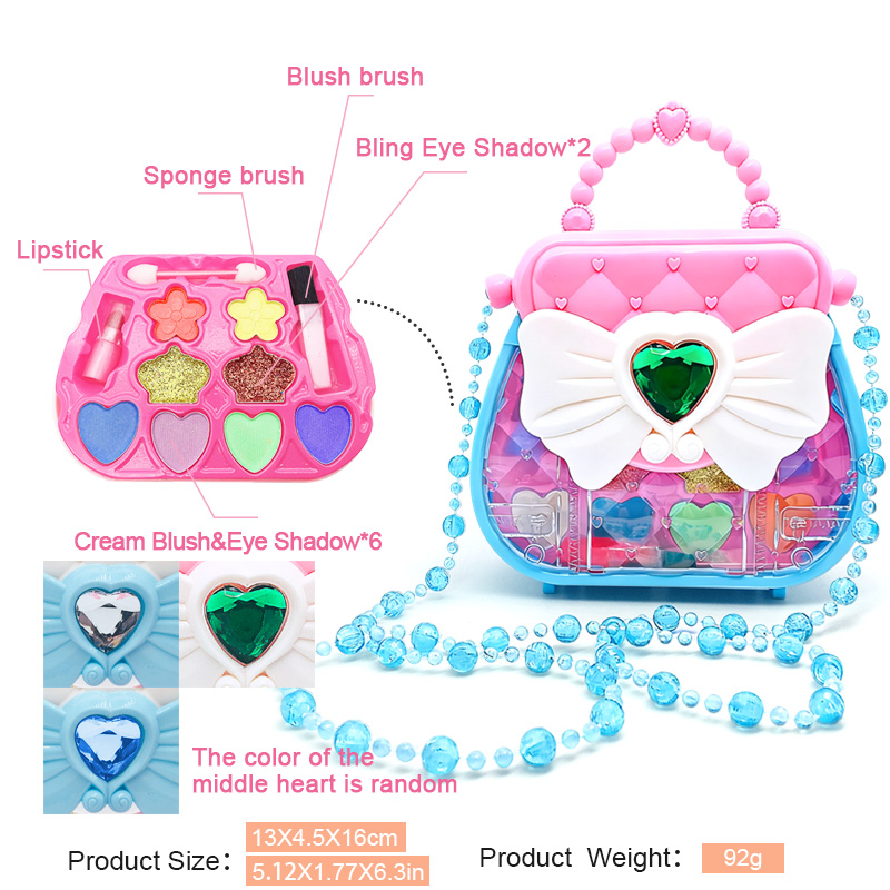 어린이 드레스업 장난감 세트: 메이크업 키트, 리본 핸 - Beauty Makeup Kit For Kids 리뷰 및 가격