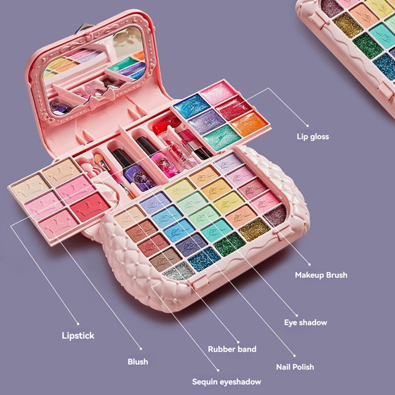 어린이 뷰티 장난감 메이크업 키트 작은 가방 세척 가능 - Beauty Makeup Kit For Kids 리뷰 및 가격