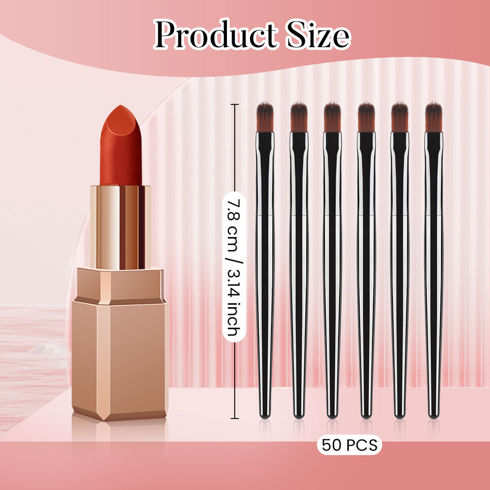 50/100pcs 일회용 립 브러쉬 세트 립스틱 글로스 - Beauty Makeup Background 리뷰 및 가격