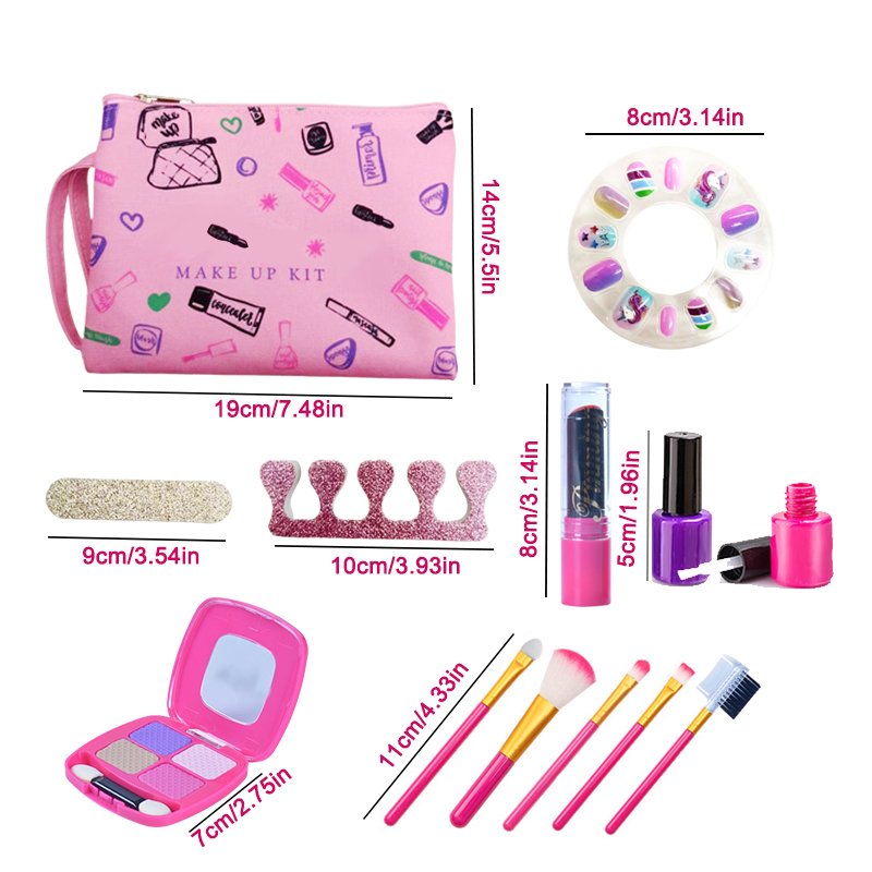 화장품 가방이있는 소녀를위한 메이크업 키트 장난감 메이 - Beauty Makeup Games 리뷰 및 가격