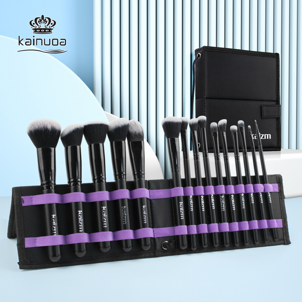 15종 블랙 메이크업 브러쉬 세트, 완벽한 룩을 위한  - Your Beauty Makeup 리뷰 및 가격