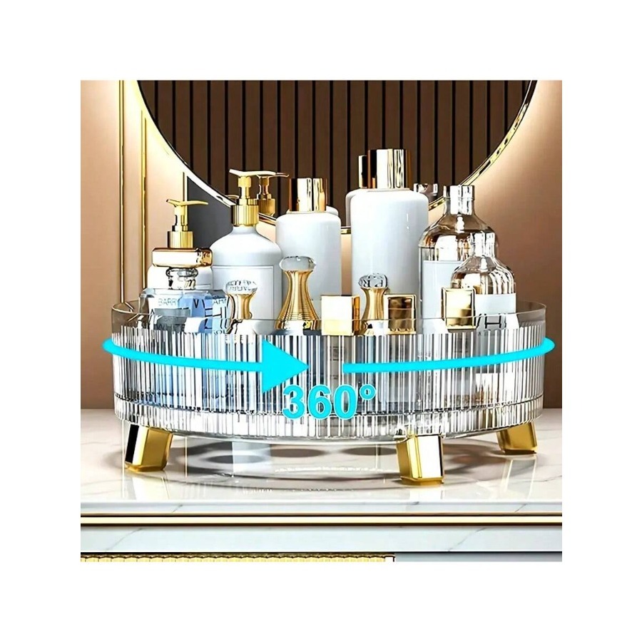 360 °   디럭스 회전식 화장품 정리함 - 화장대, - Your Beauty Makeup 리뷰 및 가격