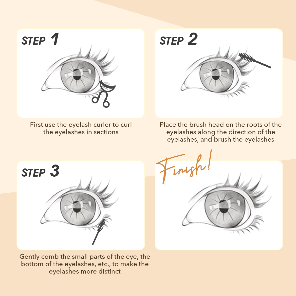 IMAGIC-마스카라 4D 블랙 실크 섬유 오래 지속되 - Beauty Makeup Images 리뷰 및 가격