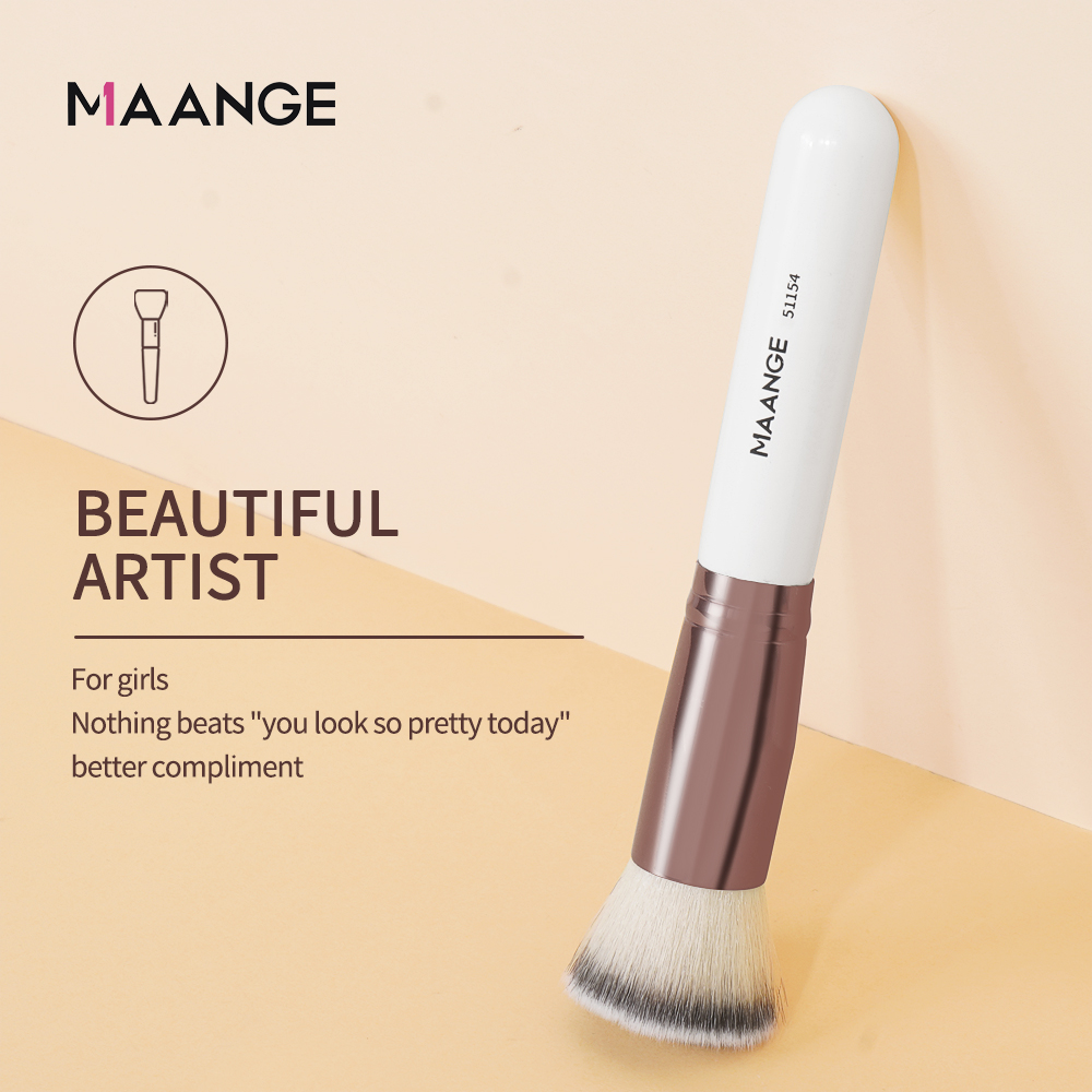 Maange 1PCS 메이크업 브러쉬 박스 파운데이션  - Beauty Makeup Background 리뷰 및 가격
