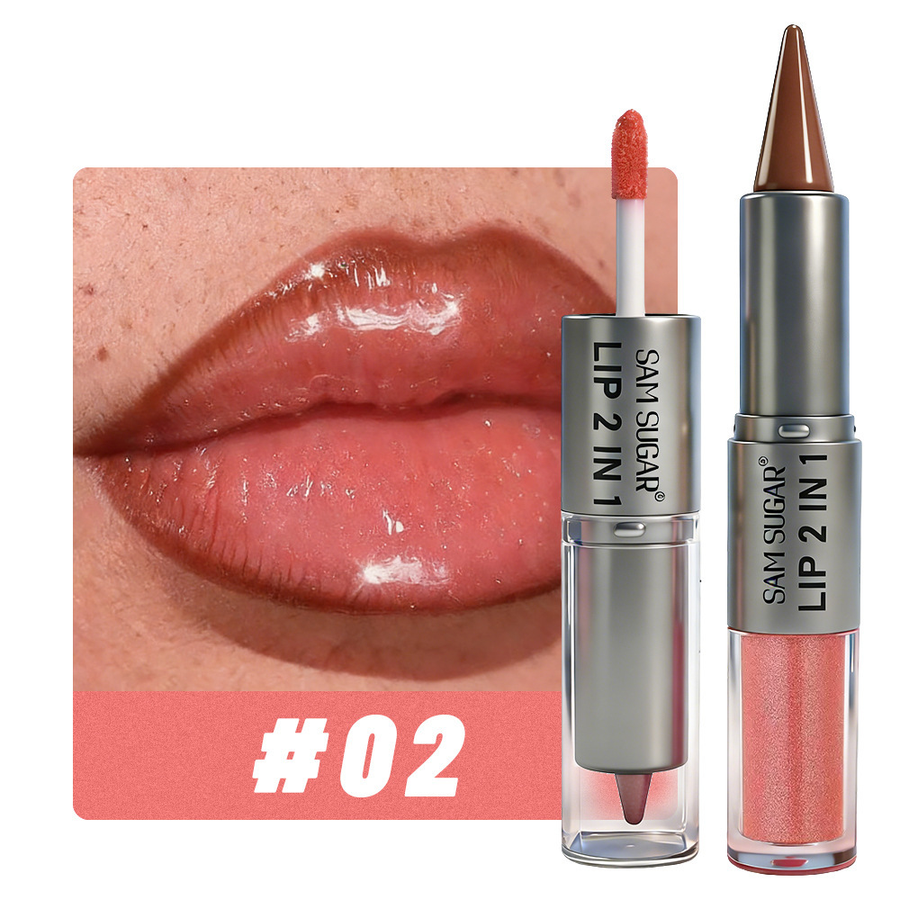 2 in 1 립 라이너 & 립 글로스, 듀얼 엔드 하이 - Lip Gloss Plumping 리뷰 및 가격