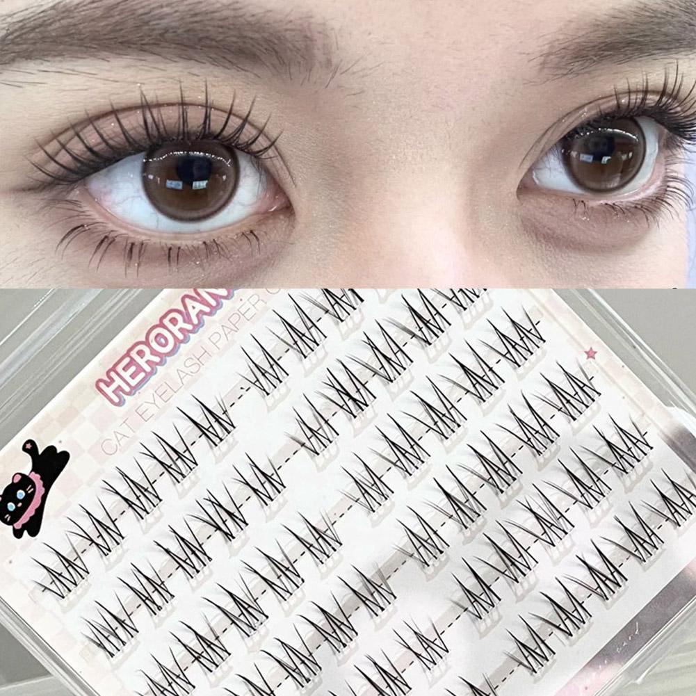 가짜 속눈썹 자연스러운 오래 지속되는 클러스터는 눈을  - Your Beauty Makeup 리뷰 및 가격